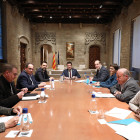 La Generalitat de Catalunya i la Confederació de Cooperatives es reuneix al Palau de la Generalitat