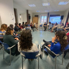 Representants de l'ESS a l'activitat 'Com retenim el talent? Intercanvi d’experiències' del programa DiesInnoBa. Foto: Marta Rosique