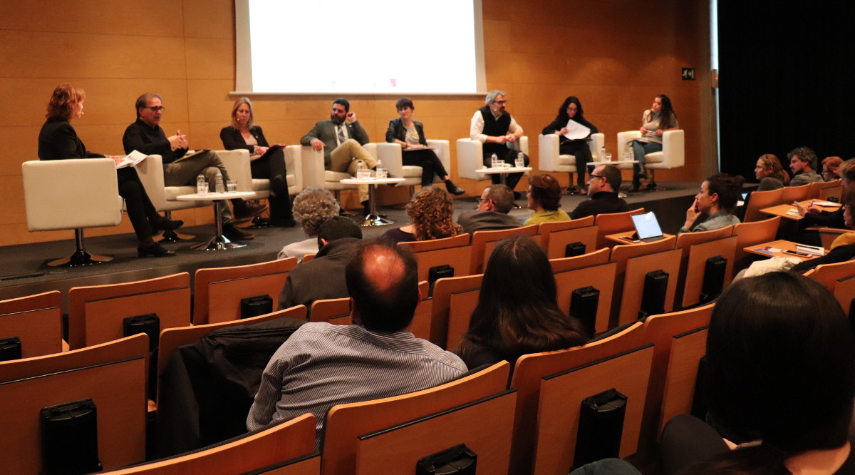 El debat entre els alcaldables de Barcelona sobre l'Economia Social i Solidària. Marta Rius
