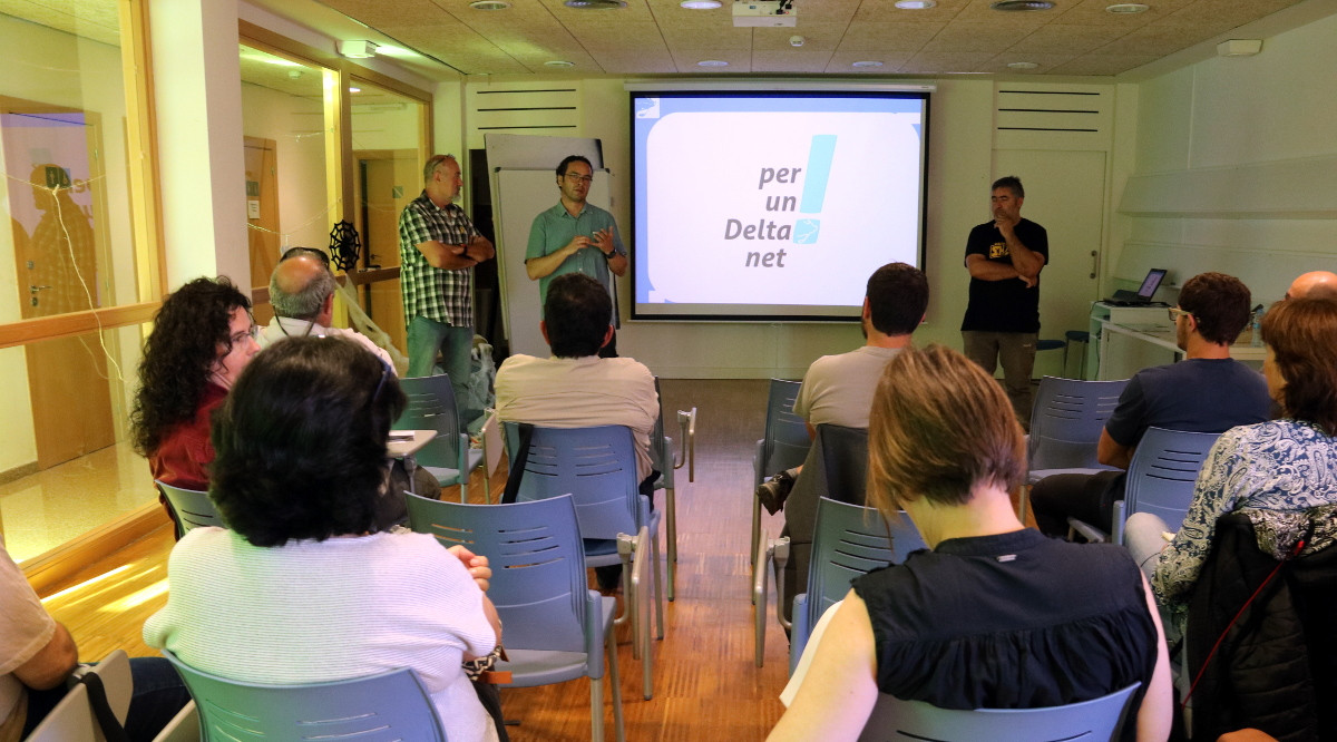 La jornada de presentació de les dades del projecte ACT4LITTER al Delta de l'Ebre. Anna Ferràs (ACN)