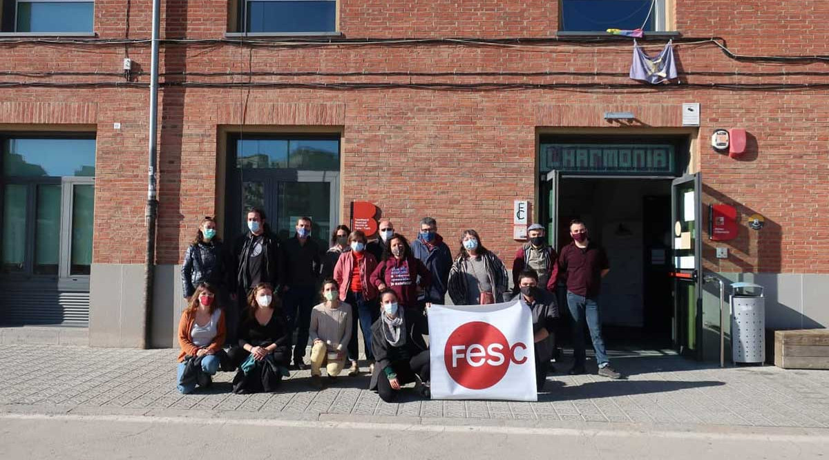 Membres organitzadors de la FESC. FESC