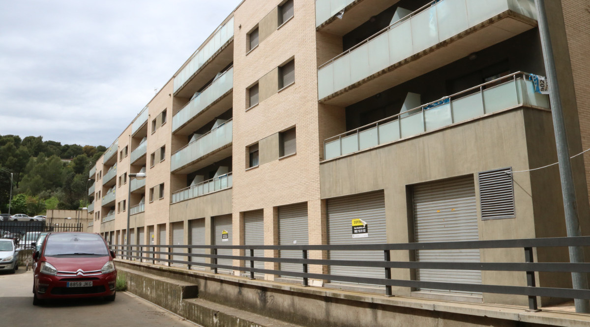 L'edifici de pisos de Servihabitat de l'avinguda Perpinyà de Figueres. Gemma Tubert (ACN)