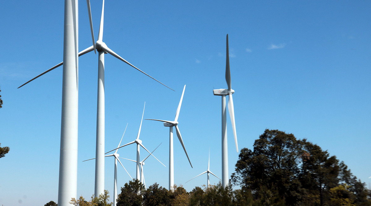 Mascort anuncia que al juliol s'autoritzaran instal·lacions d'energia renovable que sumen 1.500 megawatts. Salvador Miret