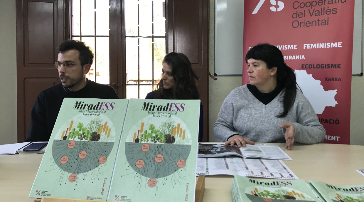 L’Ateneu Cooperatiu del Vallès Oriental presenta la revista sobre agroecologia ‘MiradESS'. Autor: Ateneu Cooperatiu del Vallès Oriental