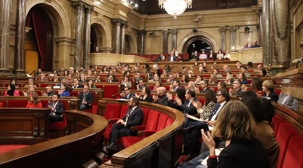 Sessió plenària al Parlament de Catalunya. ACN