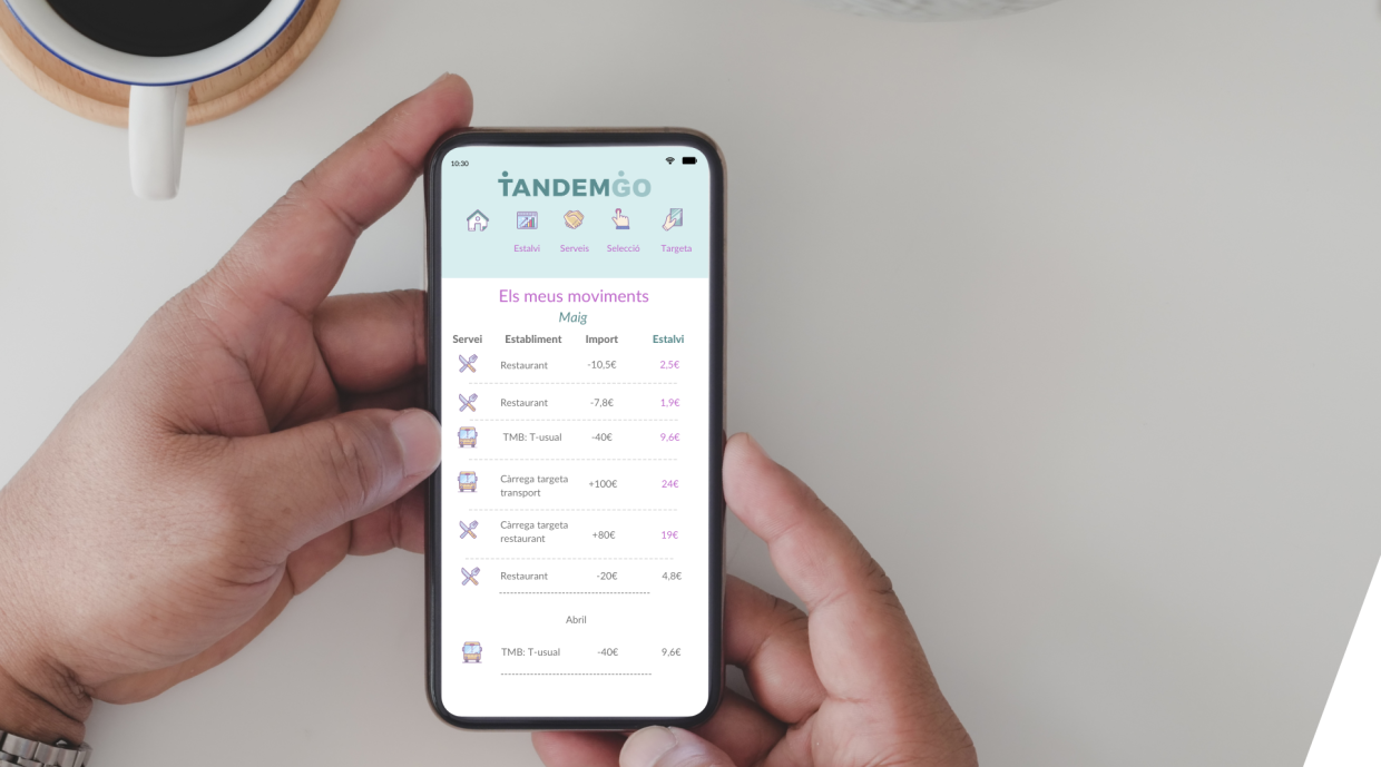 Tandem Go, la plataforma digital promou i dona visibilitat a les opcions que hi ha dins l’economia social i solidària al voltant de les persones usuàries. Tandem Go