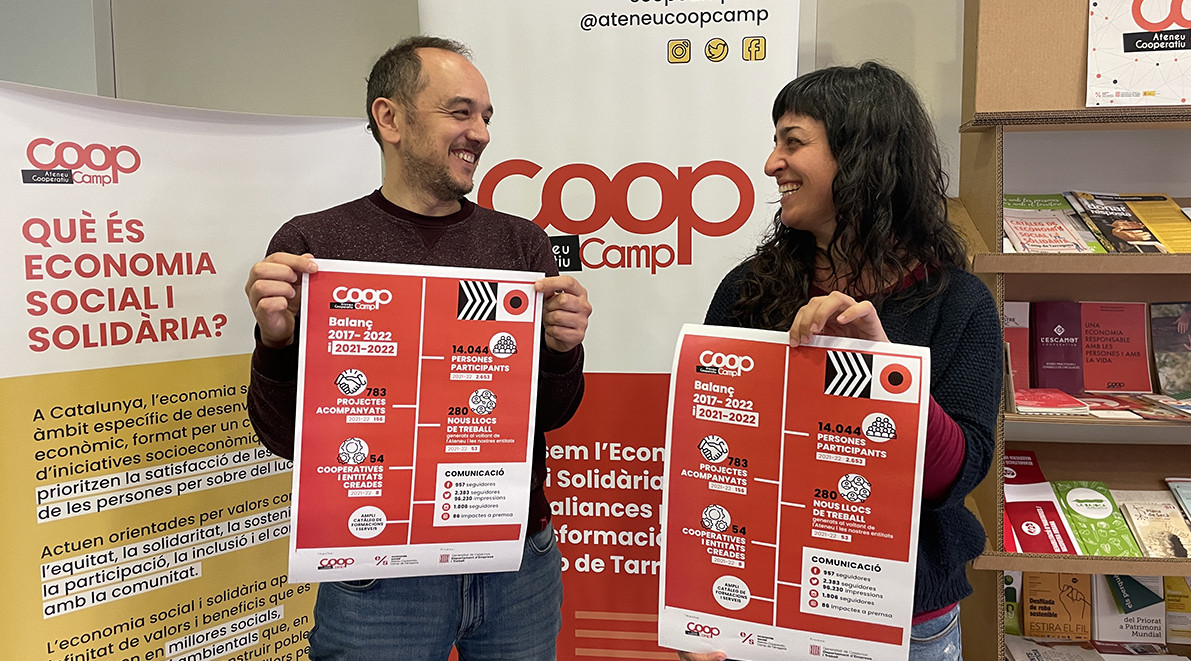 La xarxa de cooperatives i entitats de l’economia social del Camp de Tarragona es van conèixer en la 5a edició de la Fira d’Economia Solidària del Camp de Tarragona | CoopCamp