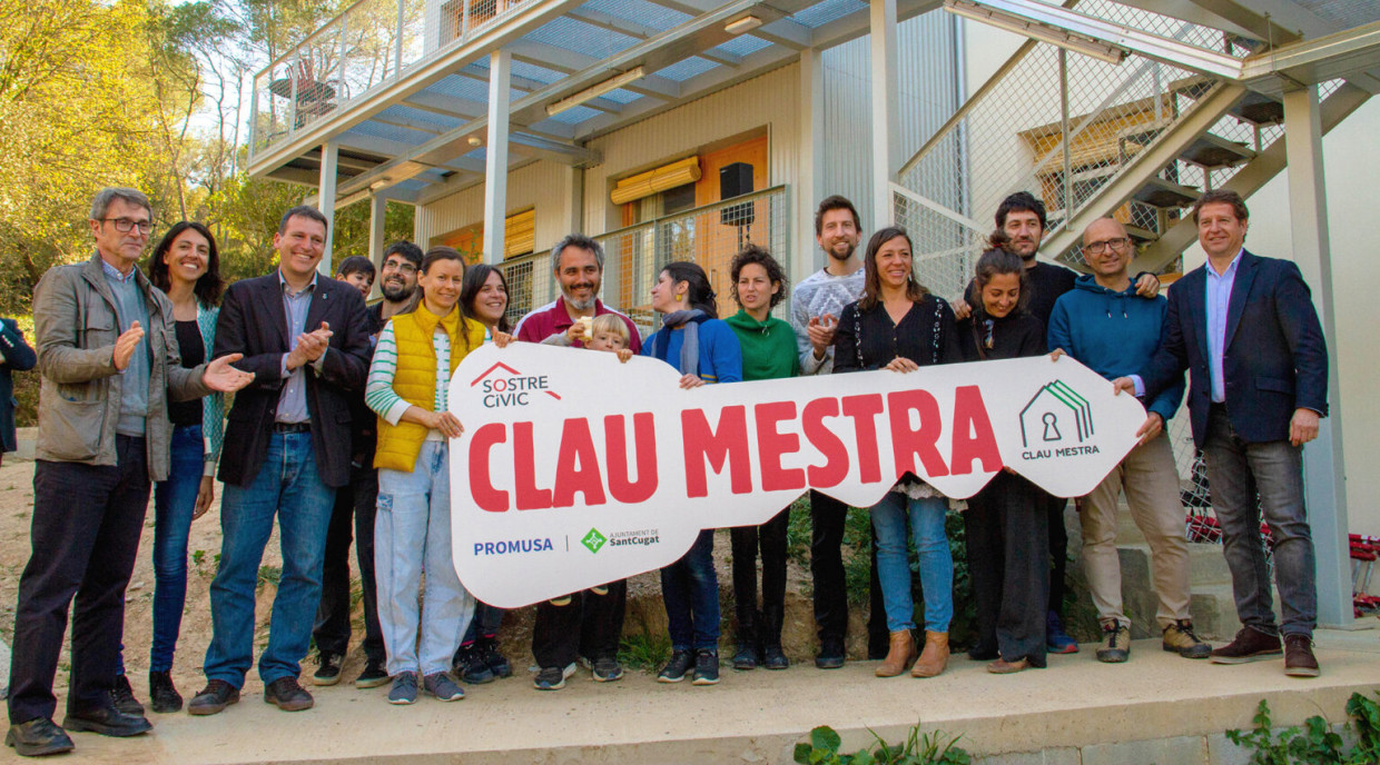L'Ajuntament de Sant Cugat es mostra obert a l'habitatge cooperatiu com a alternativa a la problemàtica del sector. Sostre Cívic