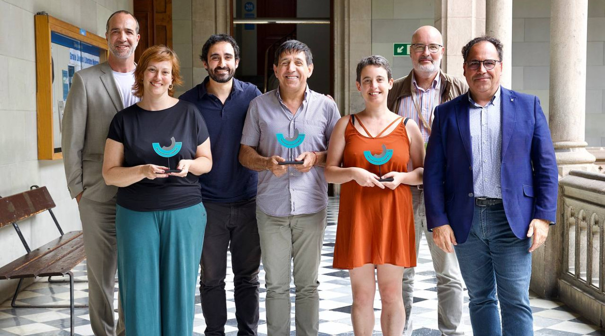 Les cooperatives La Granadella, l’Escola Moragas i PerViure han estat premiades en la 7a edició dels Reconeixements CoopCat. Berta Tiana, UESCOOP