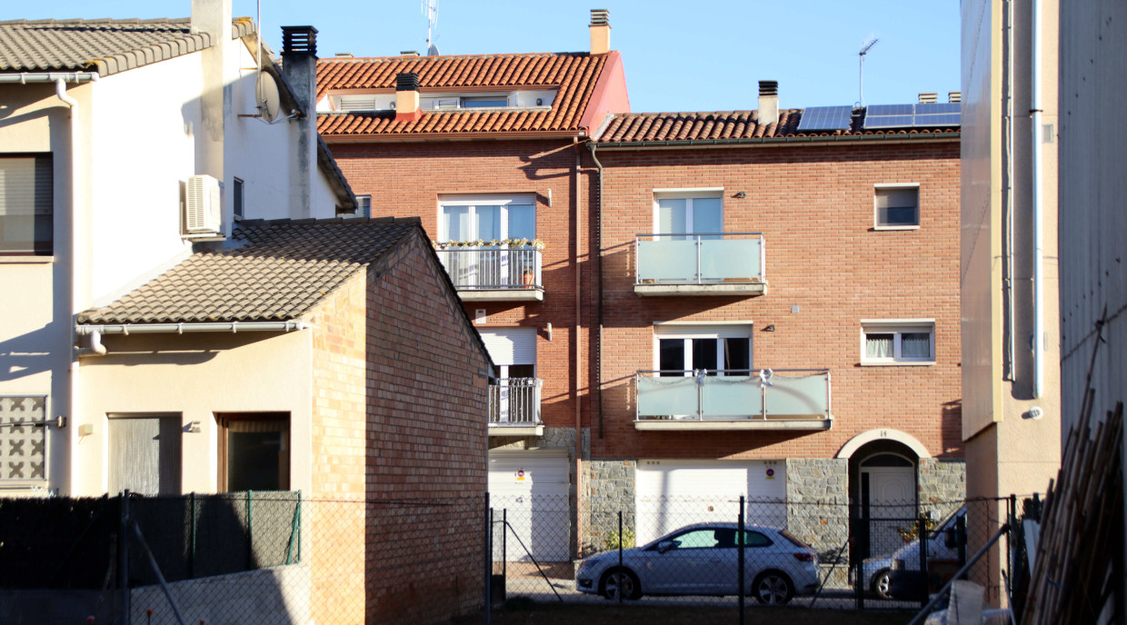 Algunes cases del barri de Balenyà on es vol implementar el projecte. ACN,Laura Busquets