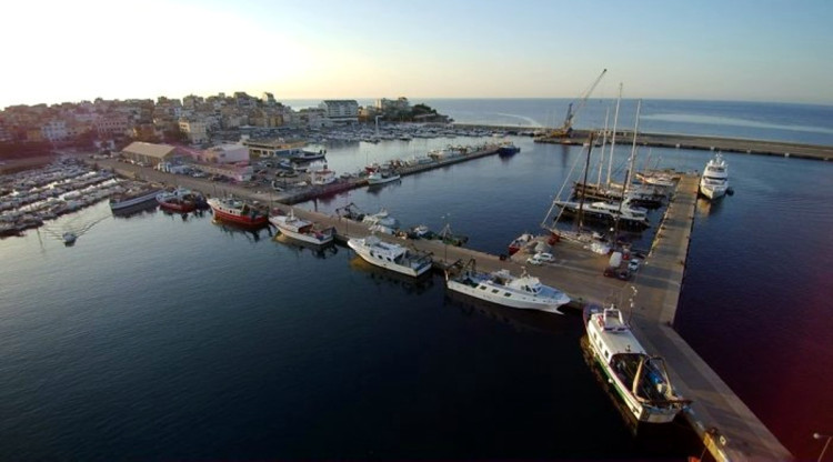 Imatge aèria del Port de Palamós. Ports de la Generalitat